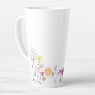 Mug de café floral