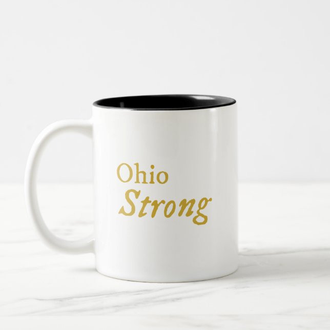 Mug de café fort de l'Ohio (Gauche)