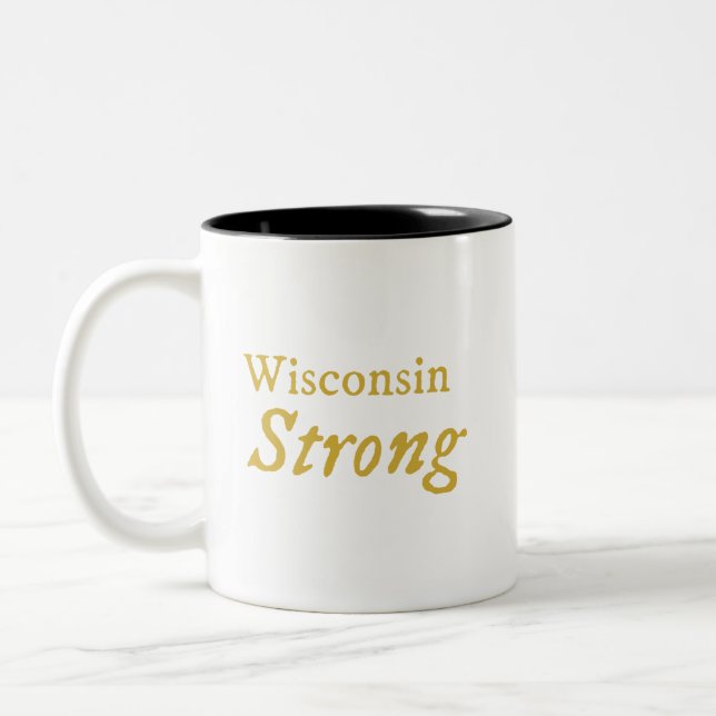 Mug de café fort Wisconsin (Gauche)