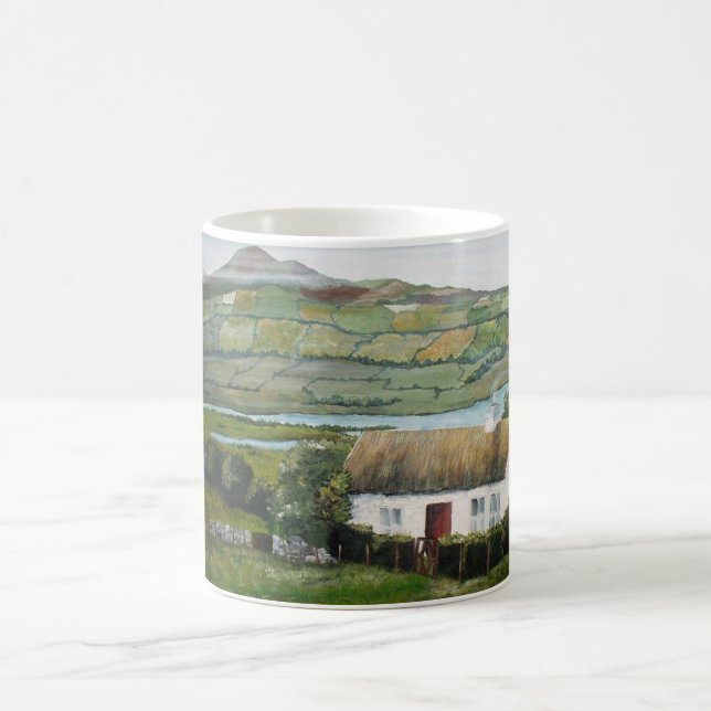 Mug de café gaélique celtique irlandais 11 onces (Centre)
