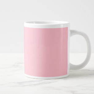 Mug de café géant rose