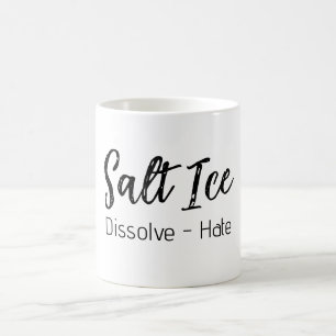 Mug de café glacé salé