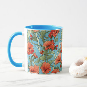 Mug de café Hollyhock