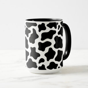 Mug de café imprimé de vache
