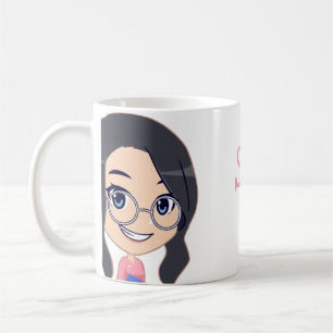 Mug de café infirmière personnalisée(Votre nom)