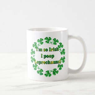 Mug de café irlandais amusant