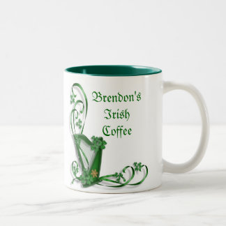 Mug de café irlandais personnalisé