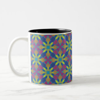 Mug de café kaléidoscopique