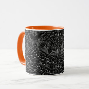 Mug de café Mandala au charbon de bois