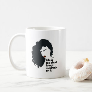 Mug de café mantra inspirant