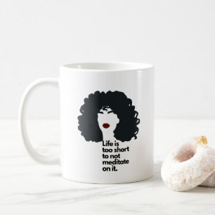 Mug de café mantra inspirant