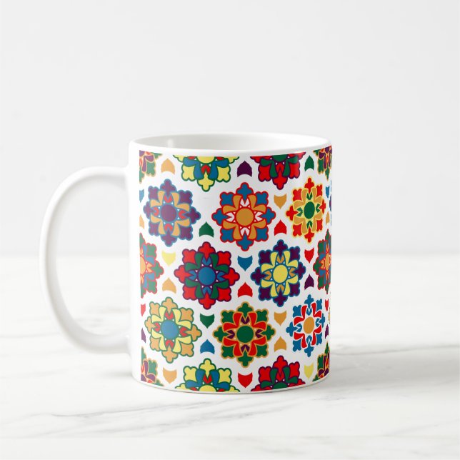 Mug de café marocain Zellige - Une touche d'art (Gauche)