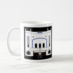 Mug de café minimaliste Columbia Theatre
