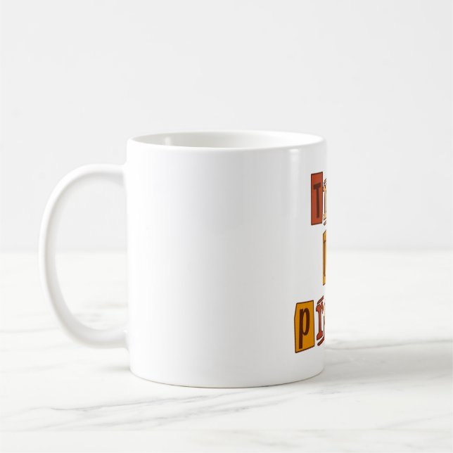 Mug de café moderne (Gauche)