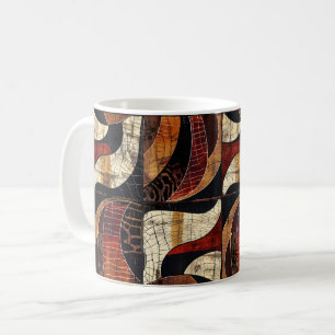 Mug de café Motif tribal africain