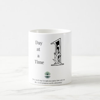 Mug de café motivationnel - Un jour à la fois