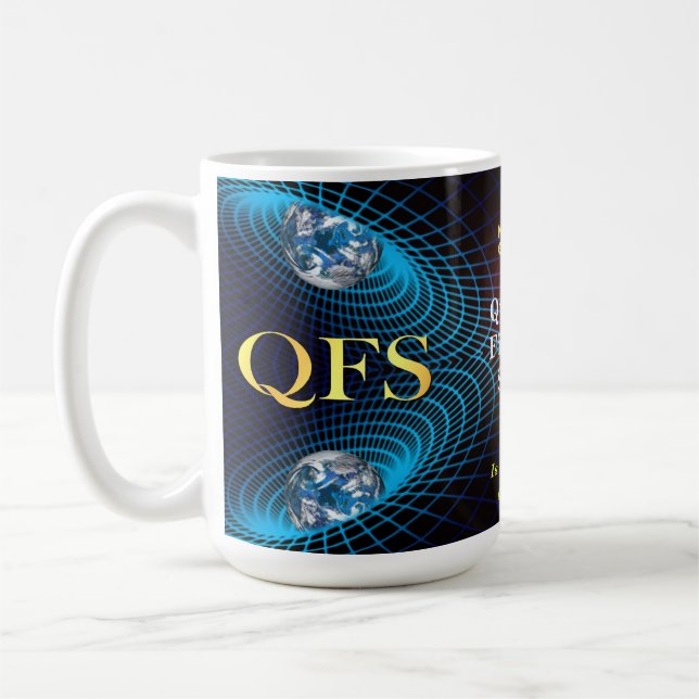 MUG DE CAFÉ NESARA/GESARA QFS V2.0 (Gauche)