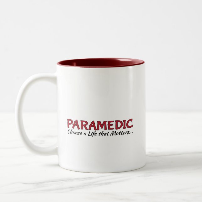 Mug de café : paramédicaux (Gauche)