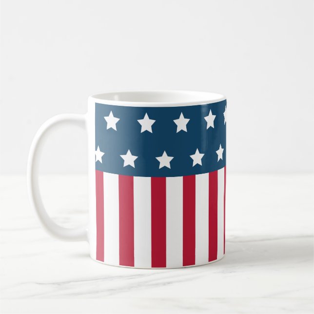 Mug de café patriotique (Gauche)