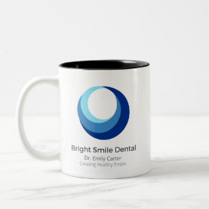 Mug de café personnalisé avec le logo du cabinet d