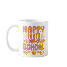 Mug de café pour le 100e jour d'école