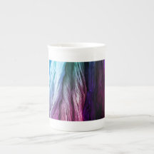 Mug de café pourpre dégradé
