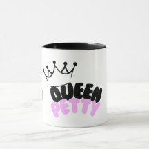 Mug de café Queen Petty Crown