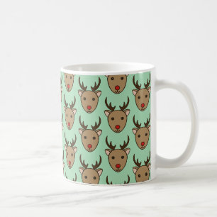 Mug de café Reindeer de Noël
