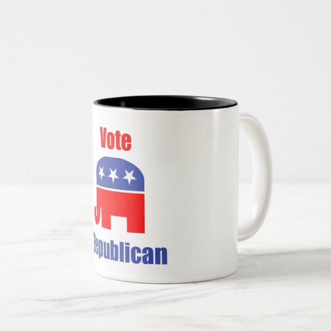 Mug de café républicain (Devant droit)