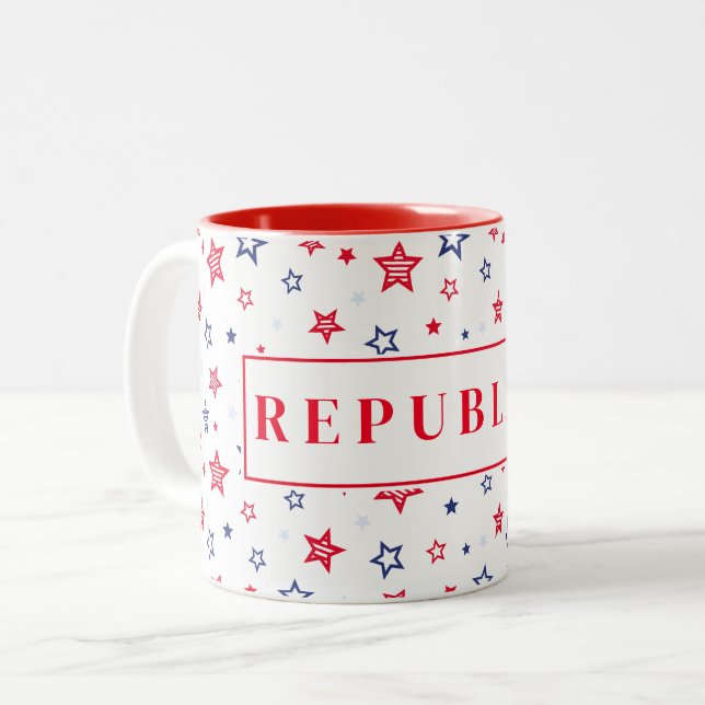 Mug de café républicain (Devant gauche)