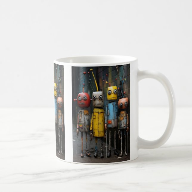 Mug de café robotique (Droite)