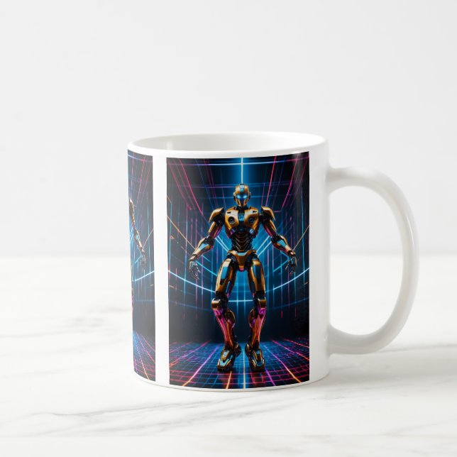 Mug de café robotique (Droite)