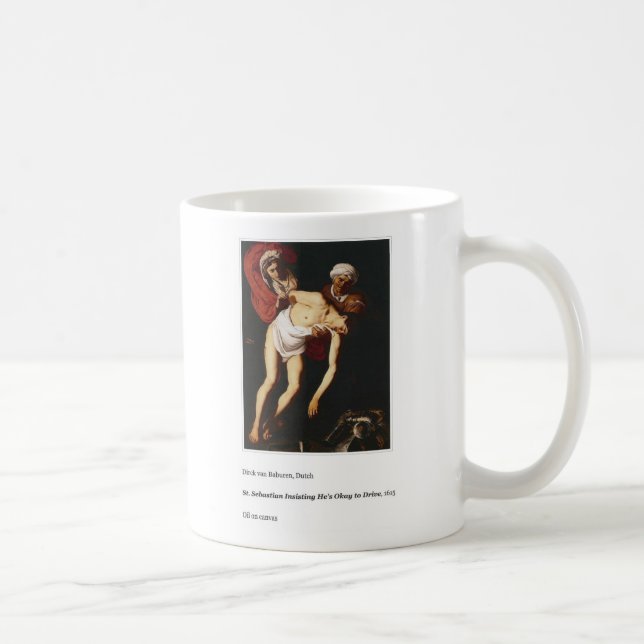 MUG DE CAFÉ SAINT-SÉBASTIEN (Droite)