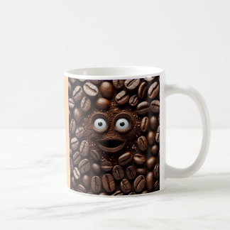 Mug de café "Scared Bean" - Pour les amateurs de c