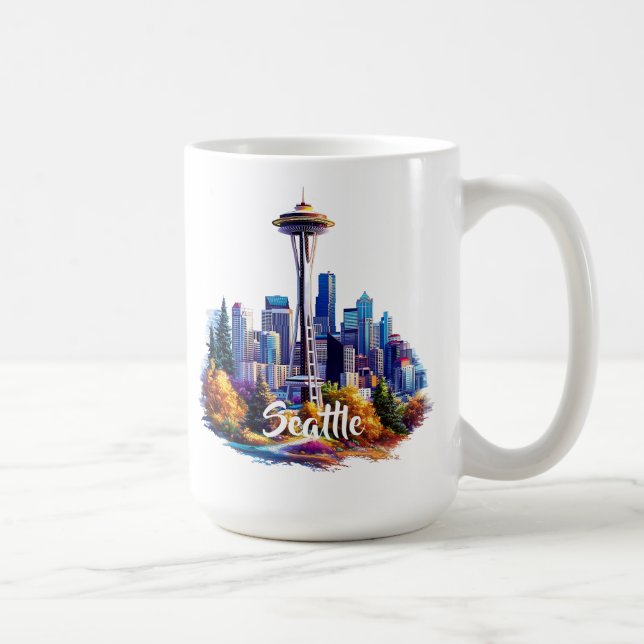 Mug de café Seattle (Droite)