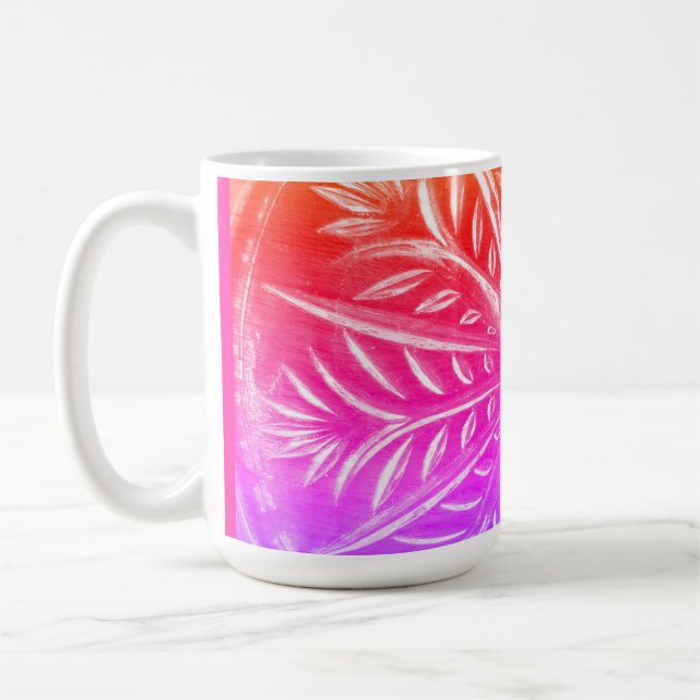 Mug de café simplement coloré (Gauche)