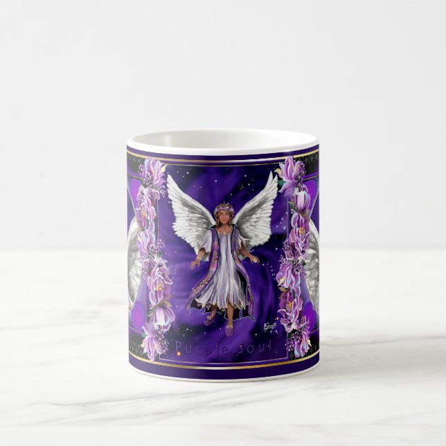 Mug de café Soul pourpre (Centre)
