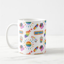 Mug de café/thé LGBTQ+ mignon