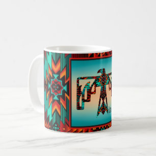 Mug de café tribal Thunderbird