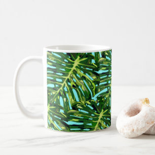 Mug de café tropical