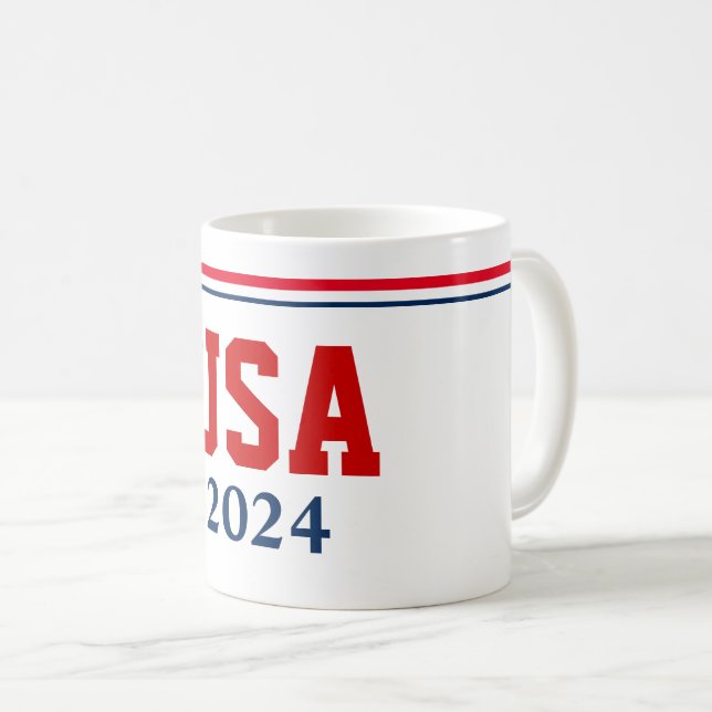 Mug de café USA (Devant droit)