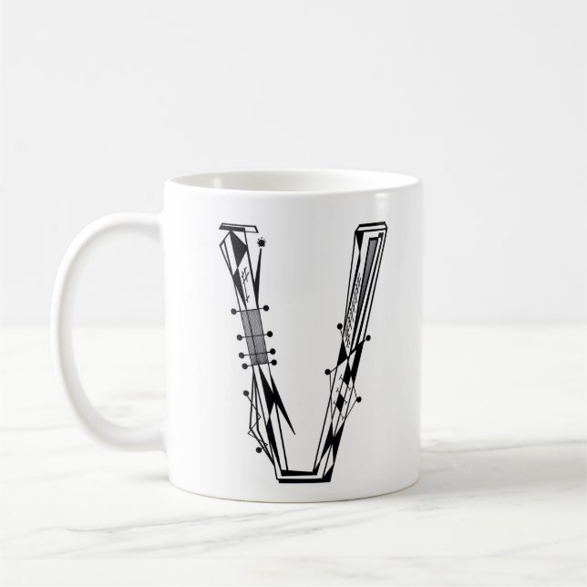 Mug de café "V" (Gauche)