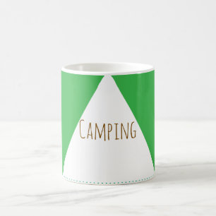Mug de camping vert