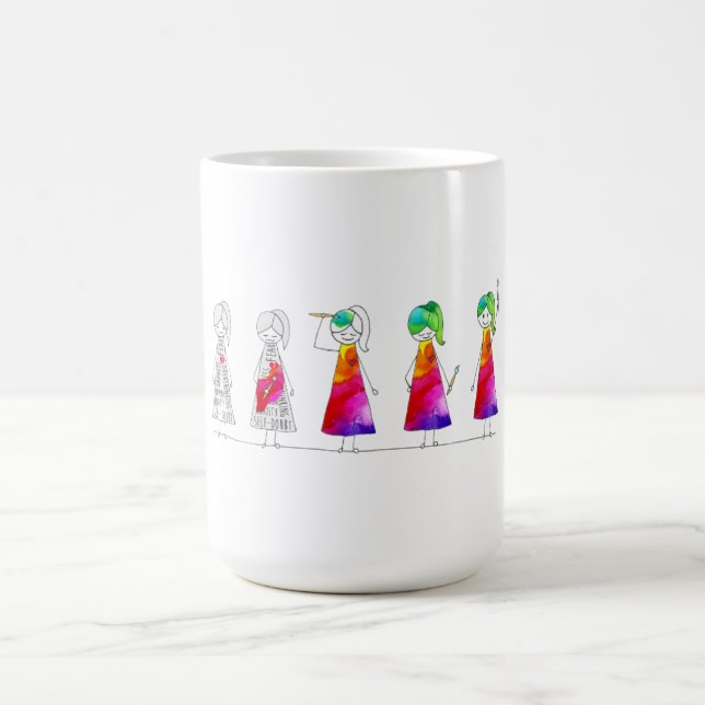 Mug de caractères HWJ (Centre)