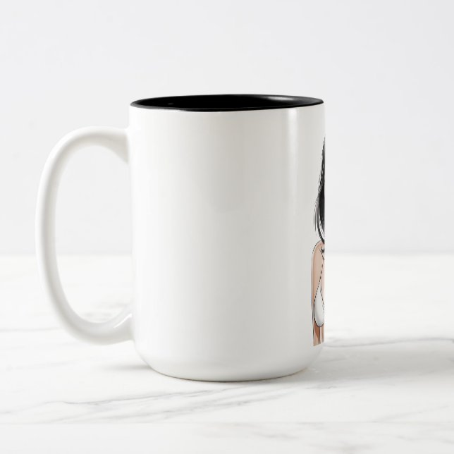 Mug de charme côtier (Gauche)