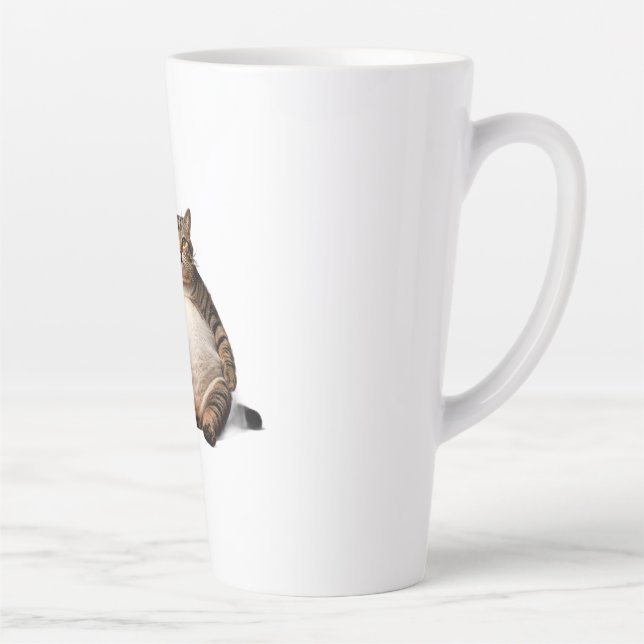 Mug de chat amusant - Pizza Lover Coupe cadeau caf (Droite)