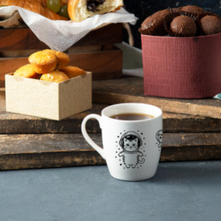 Mug de chat cosmique - Vibes de chat espace