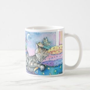 Mug de chat de fée par Molly Harrison