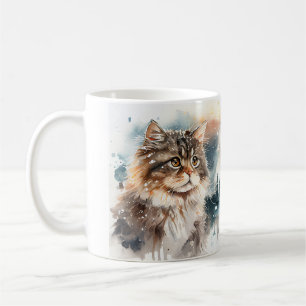 Mug de chat de Sibérie