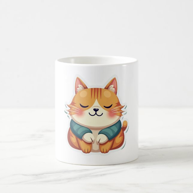 Mug de chat endormi (Centre)
